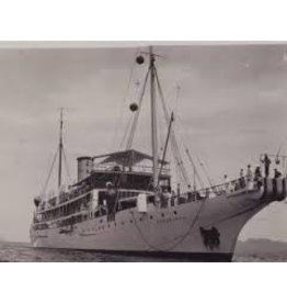NVM 16.18.007 Absorption und Kabel Schiff SS "Southern Cross" (1924) - der Regierung Navy