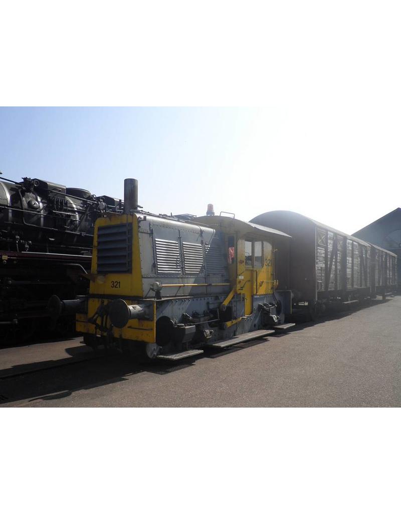 MBT 20.02.015a Lokomotor VSM 321(Sik), ausgeführt in Karton oder Blech/Messing