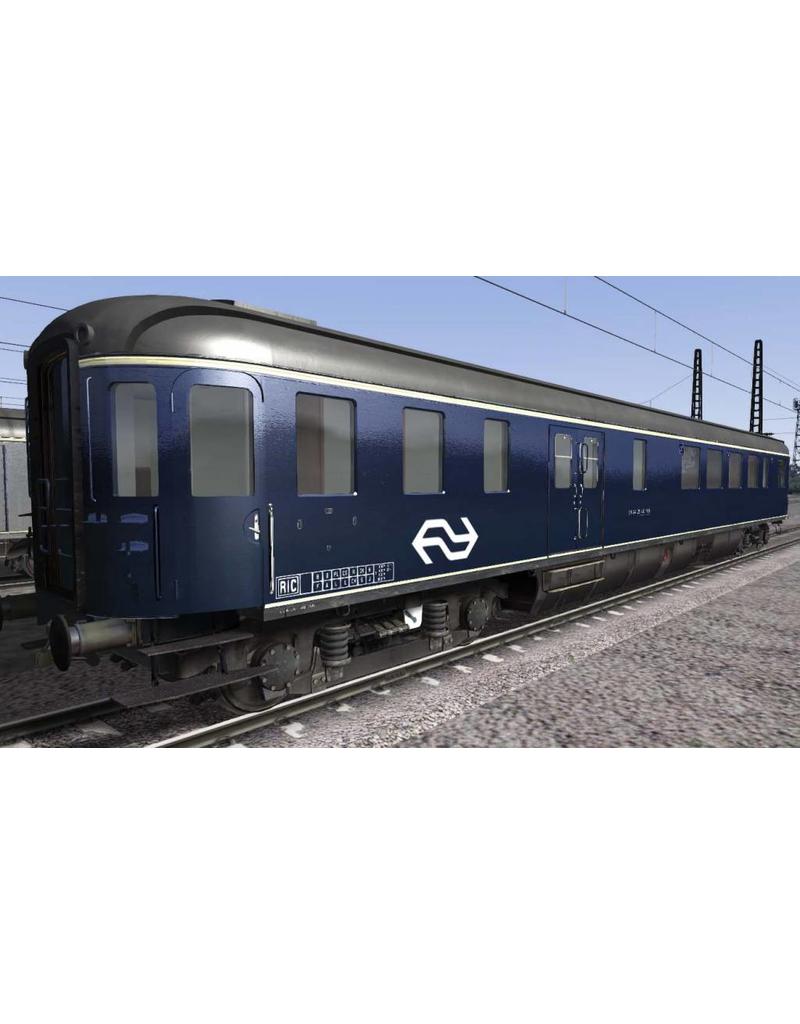 MBT 20.05.002 D-carriage AB 7500 - ("pre-war rounded end") for H0 gauge