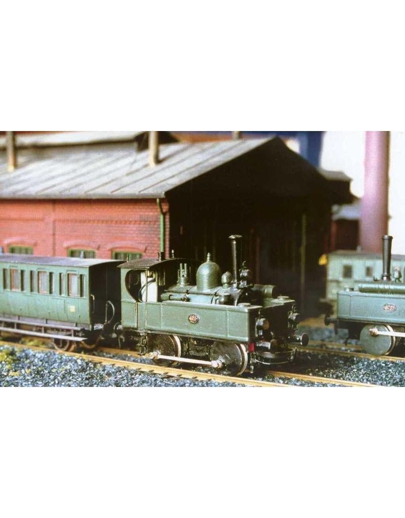 MBT 20.05.016 HSM lokaaltrein uit 1885 - Lok 136, B21, C236 voor spoor 0