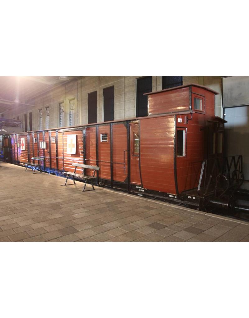 MBT 20.05.031 Bagagewagen voor binnenlands verkeer HSM 1901-1956 (NS 6001-6055) voor spoor 0