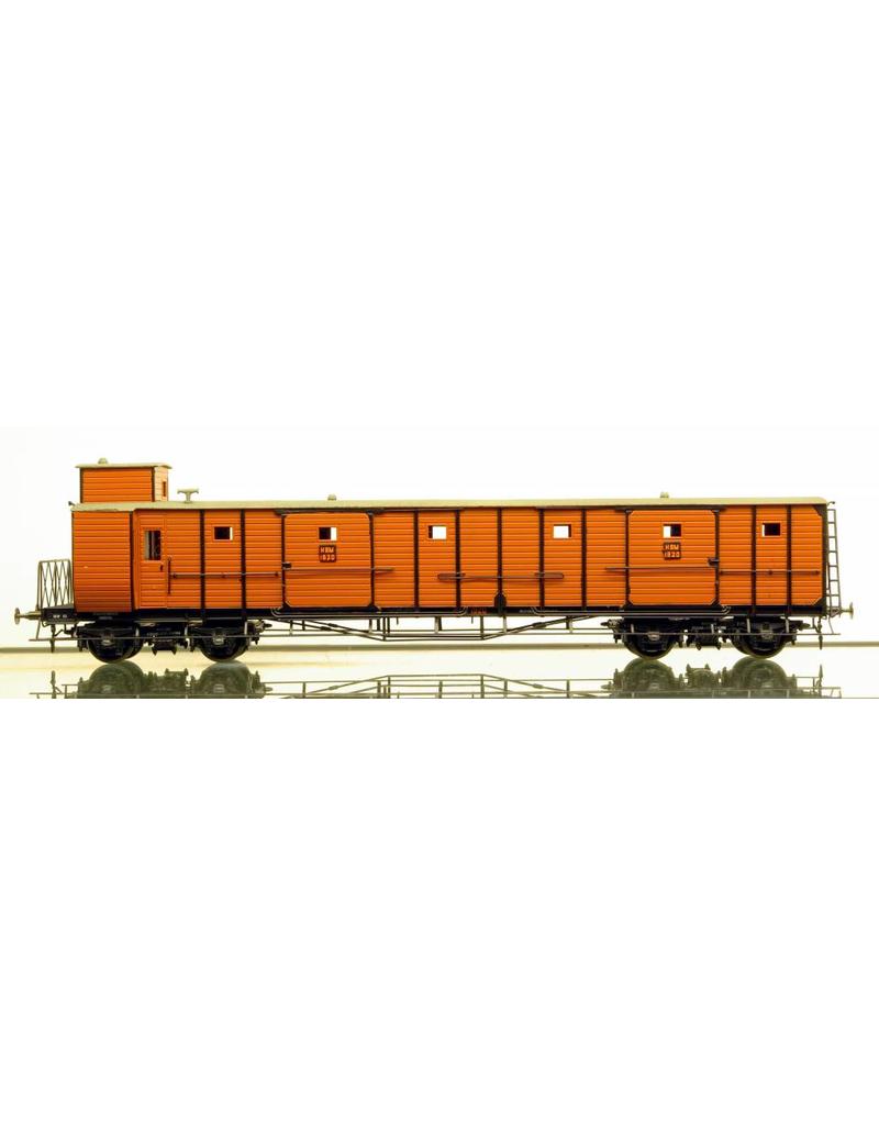MBT 20.05.031 Bagagewagen voor binnenlands verkeer HSM 1901-1956 (NS 6001-6055) voor spoor 0