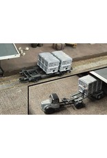 MBT 20.06.006 18 tons container wagon hhw NS 94621 for gauge I
