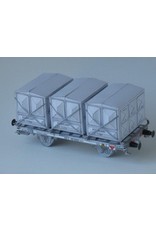MBT 20.06.006 18 tons container wagon hhw NS 94621 for gauge I