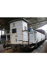 NVM 20.06.033 20 tons open goederenwagen voor vervoer van dwarsliggers HSM Ghw 29041 t/m 50; NS 17541-50