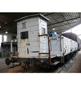 MBT 20.06.033 20-ton open goods wagon for sleeper transport HSM Ghw 29041 to 50; NS 17541-50