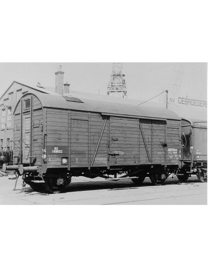 MBT 20.06.043 closed goods wagon NS Oppeln s-cho 14690 to 99 (ex Ghhs) for gauge 0