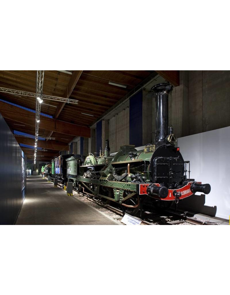 MBT 20.20.005 Crampton-Lokomotive; für 5"-Spur (127 mm)