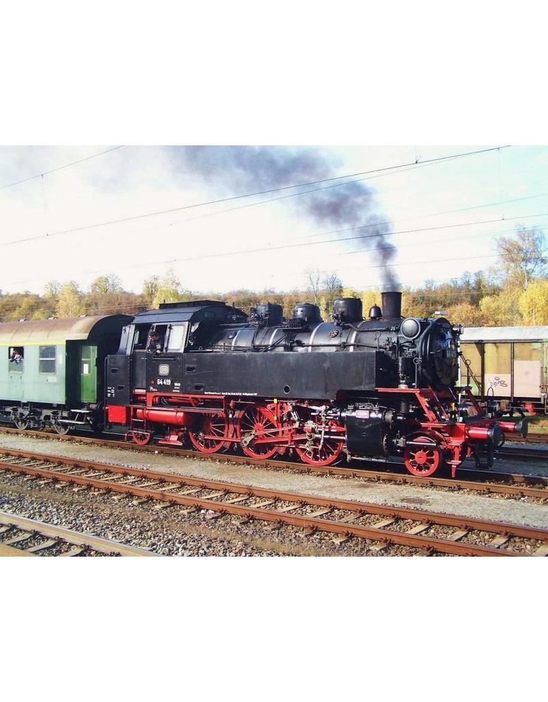 MBT 20.20.009 CD Steam Locomotive Baureihe 64; for 7.25" gauge; Autocad drawings, illustrations and description