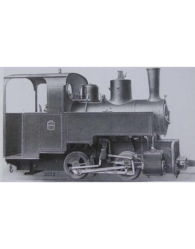 MBT 20.20.013 CD - Decauville 0-2-0T locomoief voor spoor 1