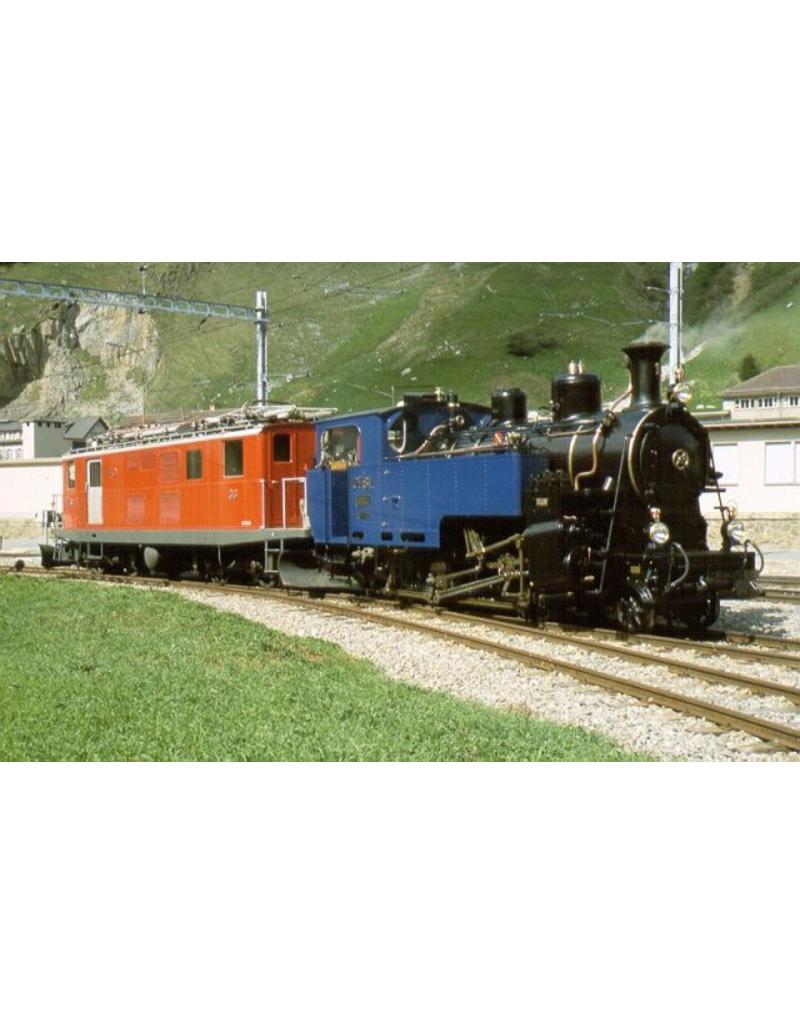 NVM 20.30.001 1-C-Verbindung Tenderlok Furka Oberalp HG3 / April von 01 bis 10 0 Messer