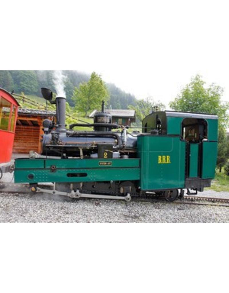 MBT 20.30.002 Zahnradlokomotive H 1-4 mit Personenwagen C21 - Brienz-Rothorn-Bahn für Spur H0