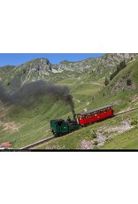 MBT 20.30.002 Zahnradlokomotive H 1-4 mit Personenwagen C21 - Brienz-Rothorn-Bahn für Spur H0