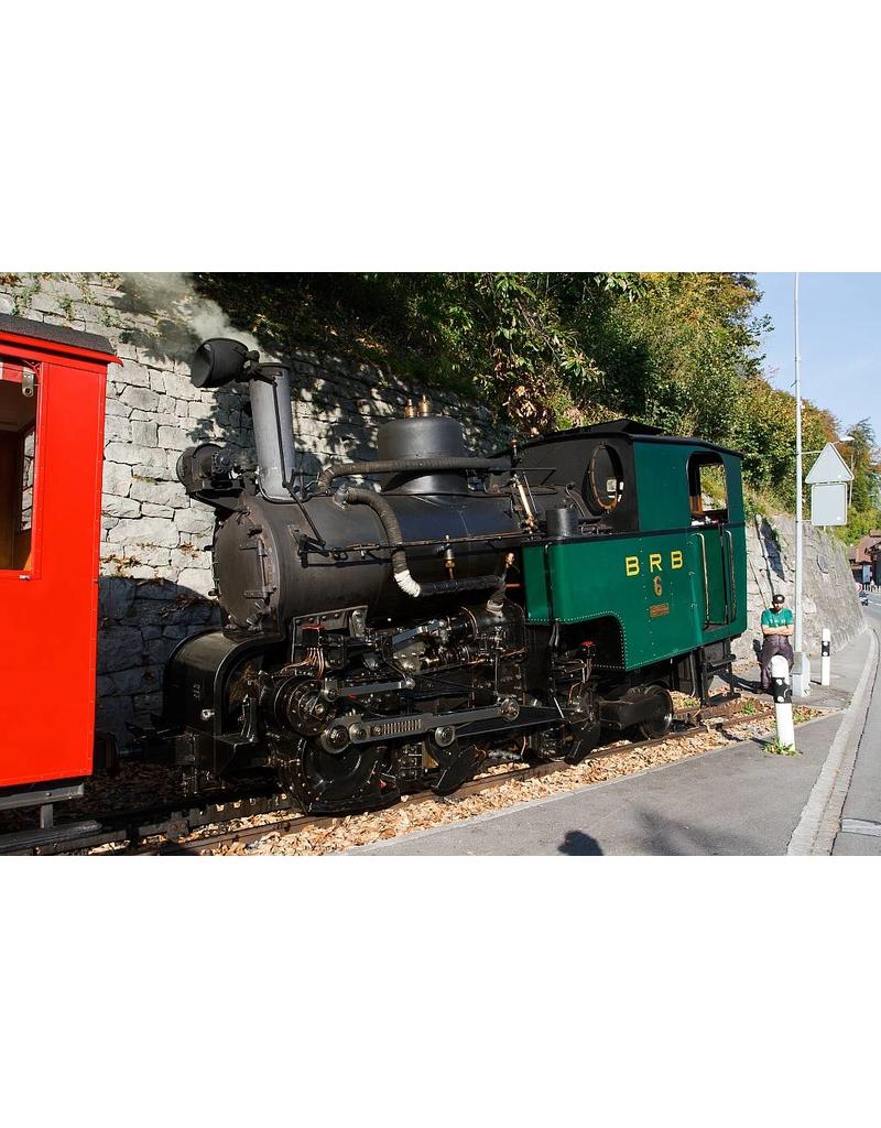 MBT 20.30.002 rack locomotive H 1-4 with carriage C21 - Brienz-Rothorn-Bahn for H0 gauge