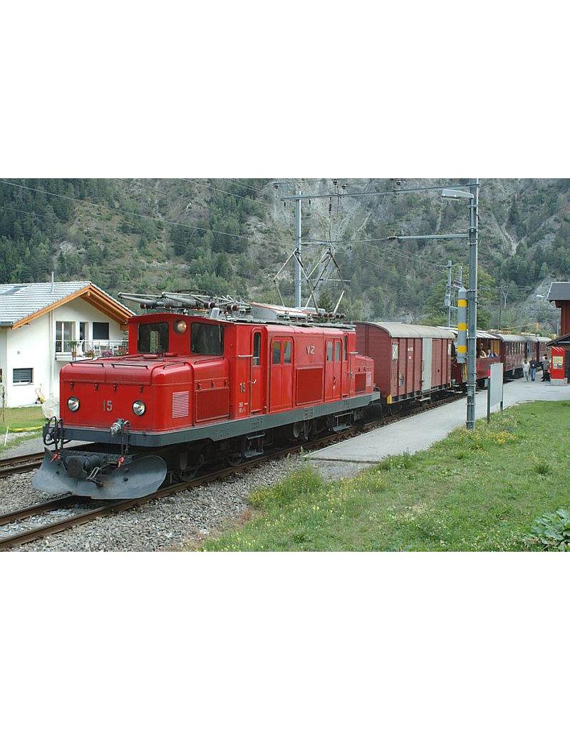 NVM 20.31.003 E-Lok HGE 4/4 11-15 Brig-Visp-Zermatt-Bahn für Bahn 0