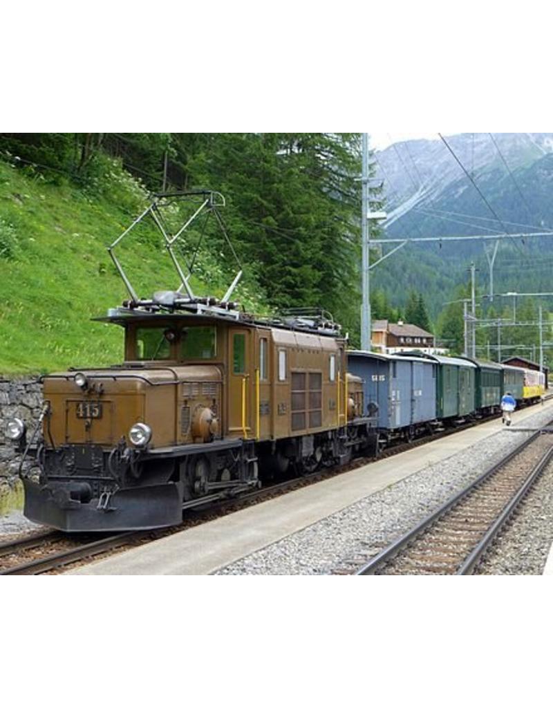 MBT 20.31.004 E-Lokomotive Ge 6/6 401-415 Rhätische Bahn - "Krokodil" für Spur H0