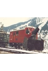 MBT 20.39.001 sneeuwruimer Xrote 4931-33 Furka-Oberalpbahn voor spoor H0