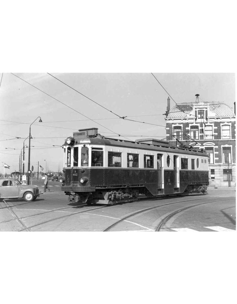 MBT 20.73.011 motorrijtuig NZHVM A401-409, A451-459 - ("Boedapester");met volgrijtuig B401-409, B451-466