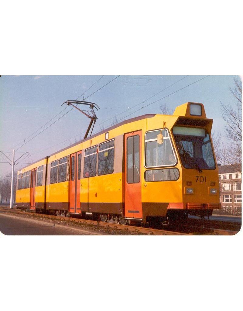 NVM 20.73.035 artikuliert Straßenbahn Wagen RET 701 (Duewag, 1981)