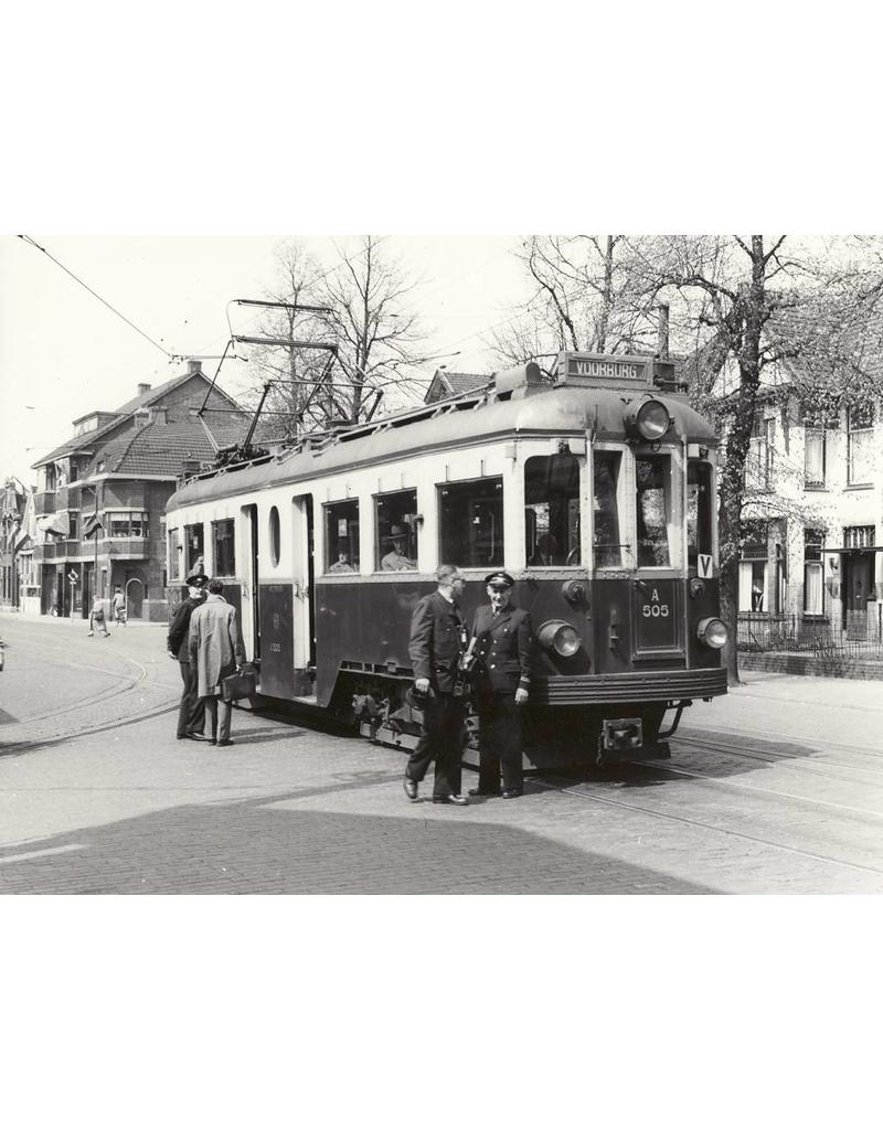 MBT 20.73.041 CD - NZH motor carriage A 502 and trailer B 501 (Blue tram) for track 1, 2.5" gauge