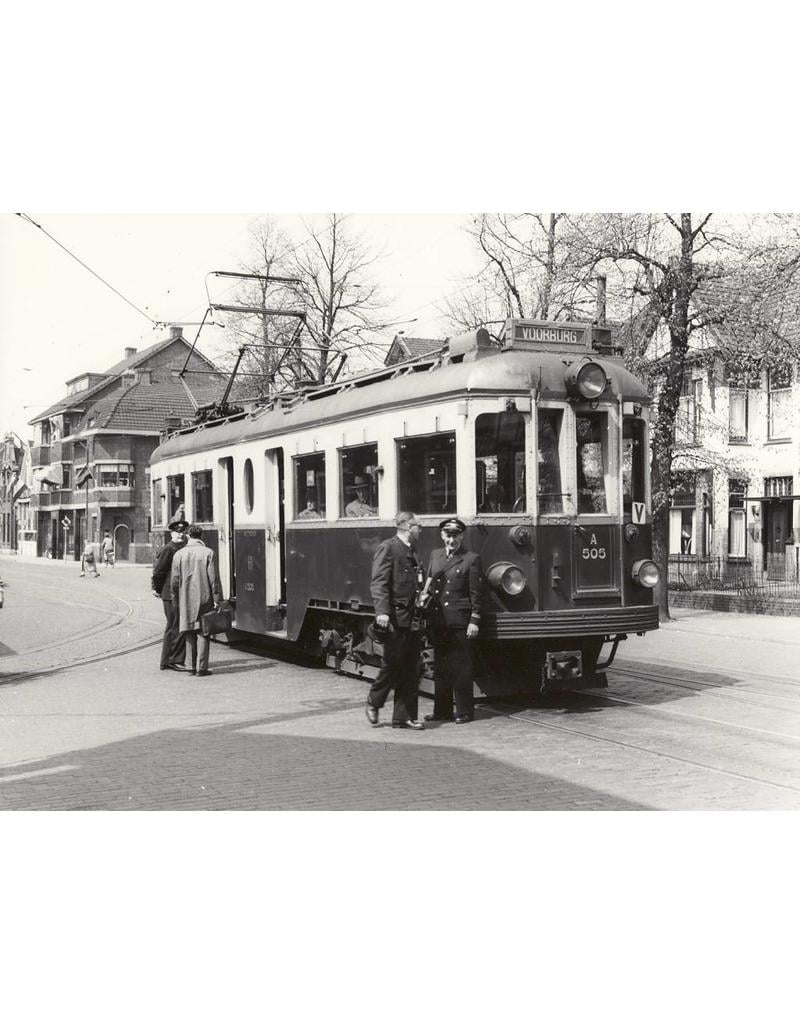MBT 20.73.041 CD - NZH Triebwagen A 502 und Beiwagen B 501 (Blaue Straßenbahn) für Spur 1, 2,5"Spur