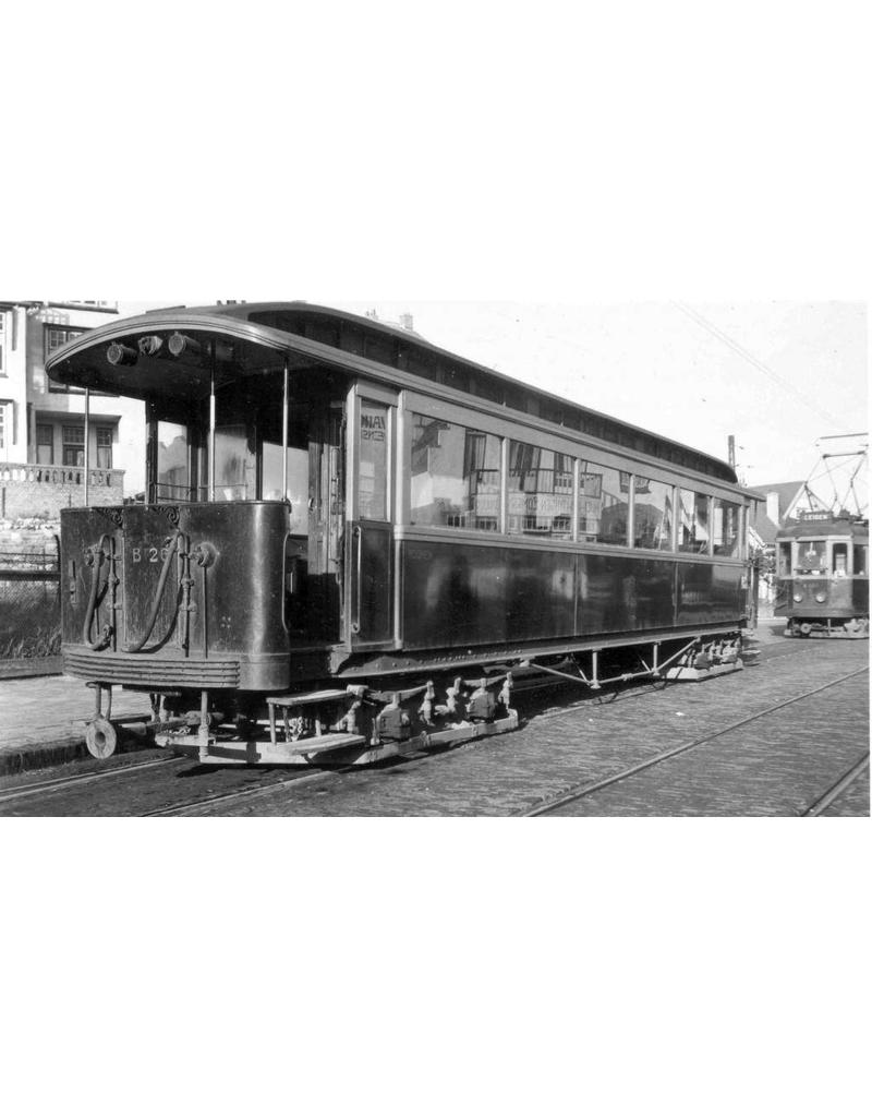 MBT 20.75.015 trailer carriage NZHVM B20-21, B33-36 ex HSM (also GoTM) for Gauge I