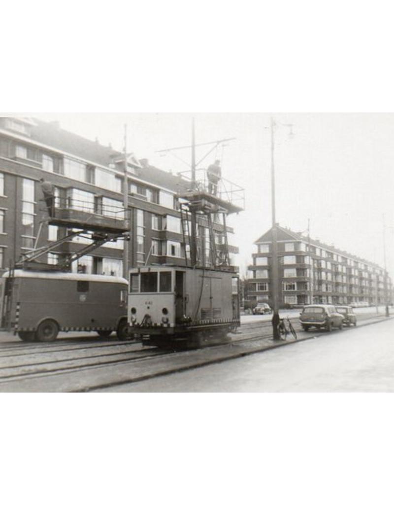 MBT 20.79.005 HTM bovenleiding montagewagen H4; "Dieseltinus"; voor spoor I