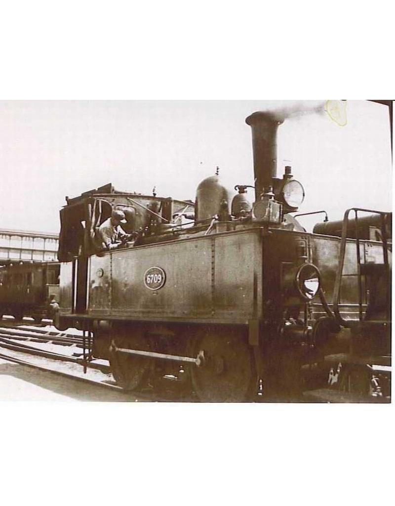 MBT Stoomlocomotief NS 6720-6736 voor spoor 0 - Bouwtekening Schaal 1 : 40 (29.00.106)