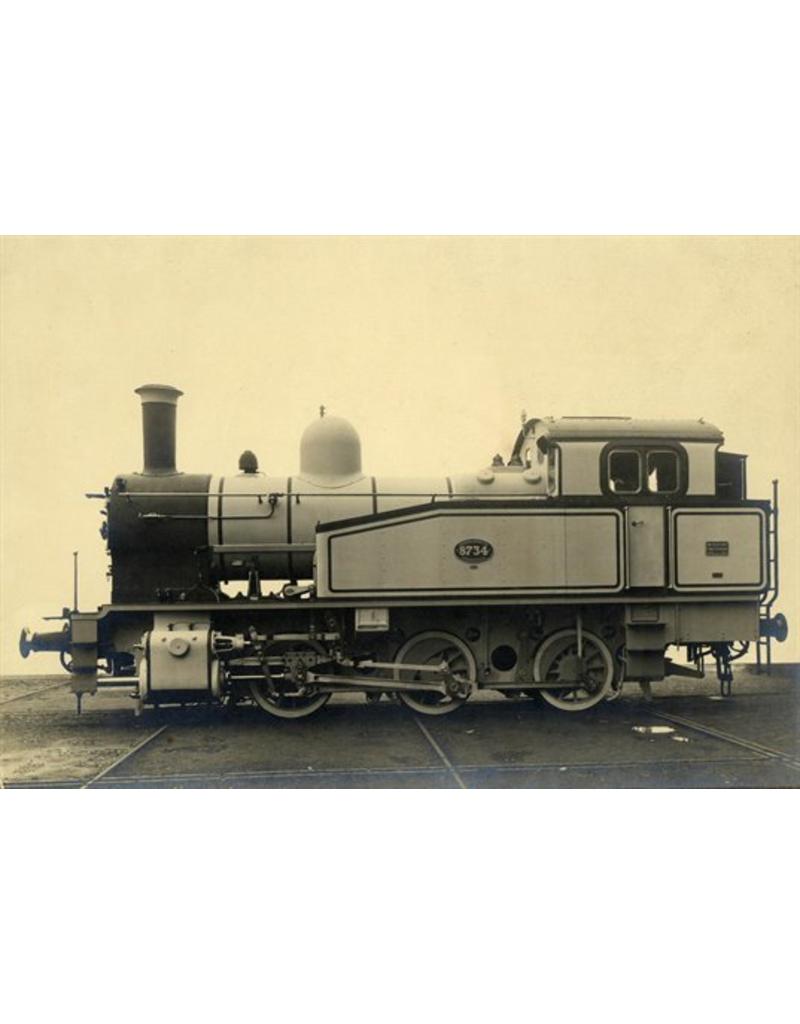 MBT Stoomlocomotief NS 8726 - 8740 - Bouwtekening Schaal 1 : 40 (29.00.611)