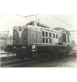 MBT DE-lok NS 2801 voor spoor 0 - Bouwtekening Schaal 1 : 40 (29.02.076)