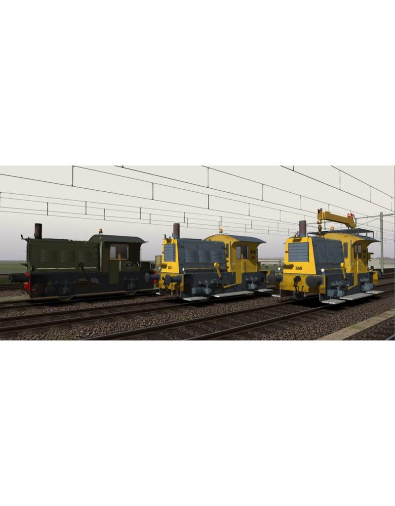 MBT DE-lok NS 201 - 369 voor spoor 0 - Bouwtekening Schaal 1 : 40 (29.02.077)