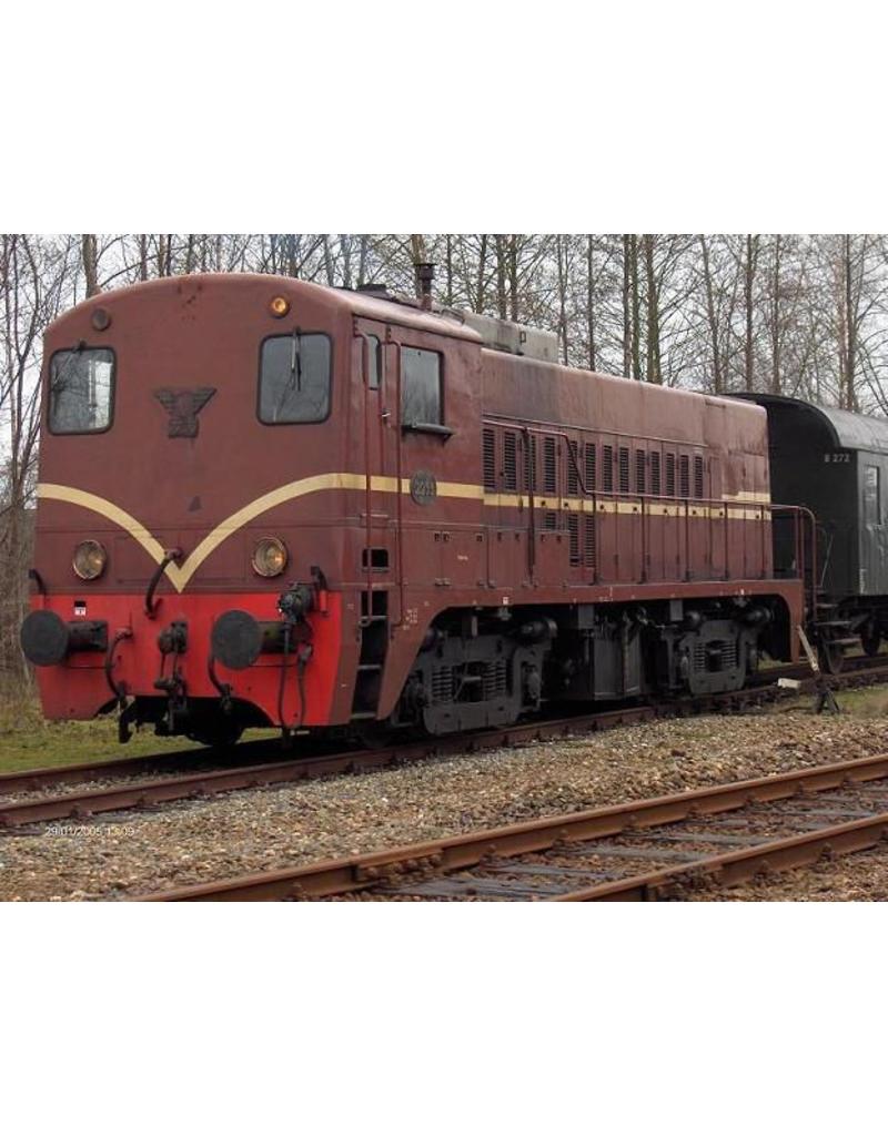 MBT DE-Lok NS Baureihe 2200 - 2350 - Konstruktionszeichnung Maßstab 1 : 40 (29.02.575)