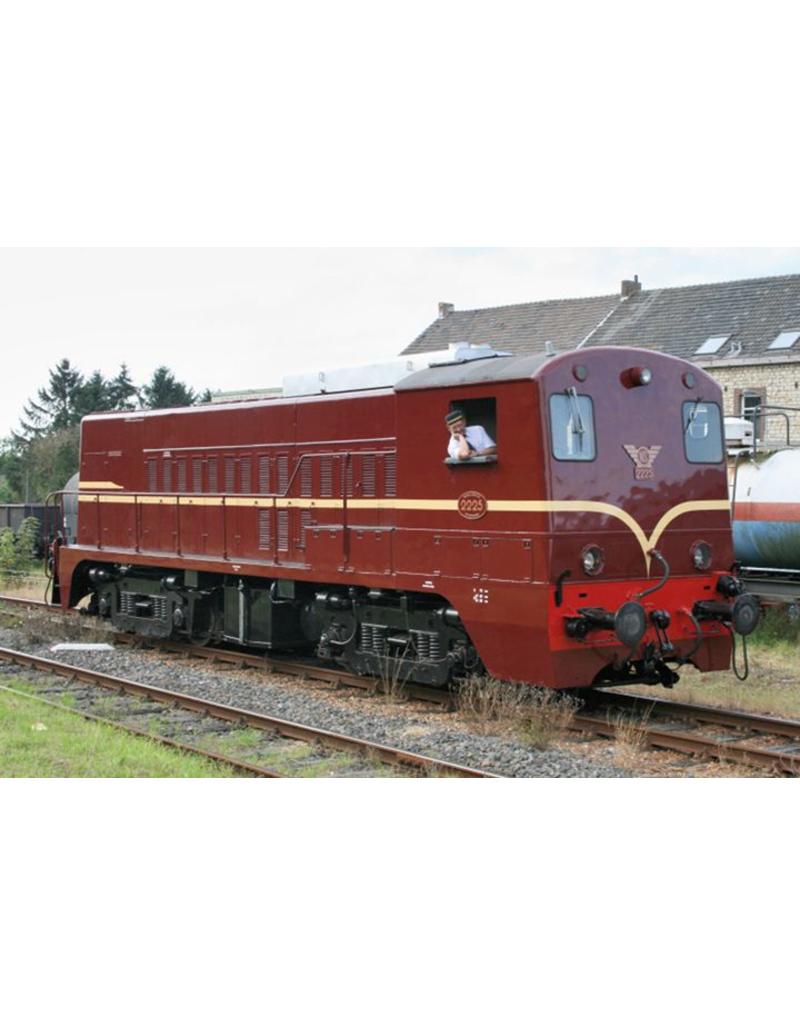 MBT DE-Lok NS Baureihe 2200 - 2350 - Konstruktionszeichnung Maßstab 1 : 40 (29.02.575)