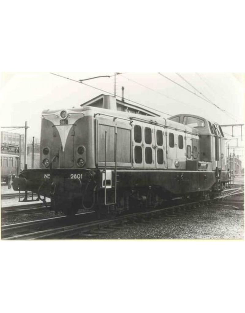 MBT DE-lok NS 2801 - Bouwtekening Schaal 1 : 40 (29.02.576)