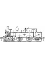 MBT Stoomlocomotief NS 5701 - 5706 - Bouwtekening Schaal 1 : 40 (29.00.602)