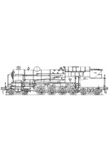 MBT Stoomlocomotief NS 6301 - 6322 - Bouwtekening Schaal 1 : 40 (29.00.605)