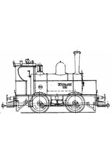 MBT Stoomlocomotief NS 6720 - 6737 - Bouwtekening Schaal 1 : 40 (29.00.606)