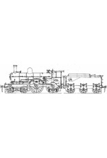 MBT Dampflokomotive NS 1701 - 1835 für Spur 0 - Bauzeichnung Maßstab 1 : 40 (29.00.112)