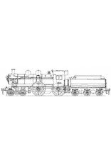 MBT Dampflokomotive NS 2101 - 2135 für Spur 0 - Bauzeichnung Maßstab 1 : 40 (29.00.114)
