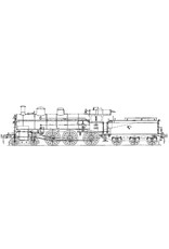 MBT Dampflokomotive NS 3501 - 3522 für Spur 0 - Bauzeichnung Maßstab 1 : 40 (29.00.116)