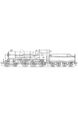 MBT Dampflokomotive NS 3901 - 3932 für Spur 0 - Bauzeichnung Maßstab 1 : 40 (29.00.119)