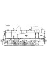MBT Stoomlocomotief NS 8726 - 8740 - Bouwtekening Schaal 1 : 40 (29.00.611)