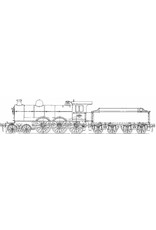 MBT Dampflokomotive NS 3501 - 3508 - Bauzeichnung Maßstab 1 : 40 (29.00.615)