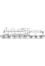 MBT Dampflokomotive NS 3701 - 3815 - Bauzeichnung Maßstab 1 : 40 (29.00.618)