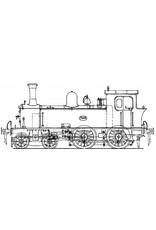 MBT Stoomlocomotief NS 7001 - 7010 - Bouwtekening Schaal 1 : 40 (29.00.621)