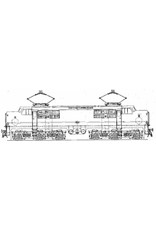 MBT E-lok NS serie 1200 - Bouwtekening Schaal 1 : 40 (29.01.503)