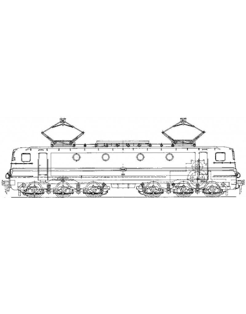 MBT 29.01.504 Electric locomotive NS Class 1300