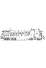 MBT DE-Lok NS 2801 - Bauzeichnung Maßstab 1 : 40 (29.02.576)