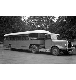 MBT NS opleggersbus (1947)/NZH stadsbus 64-65 - Bouwtekening Schaal 1 : 45 (40.03.004)