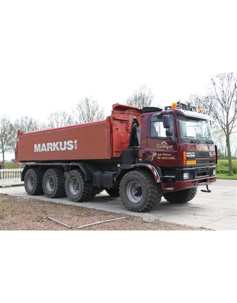 MBT GINAF-truck type 2 M4446-TS 8x8 - Bouwtekening Schaal 1 : 50 (40.04.029)